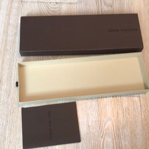 Louis Vuitton tie box